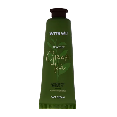 تصویر کرم مرطوب کننده صورت چای سبز ویت یو