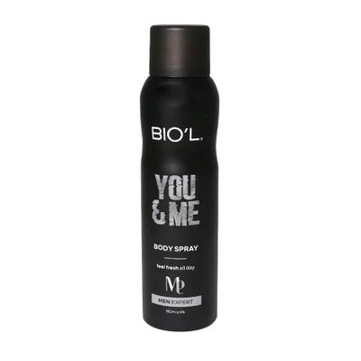 تصویر اسپری بدن مردانه You and Me بیول