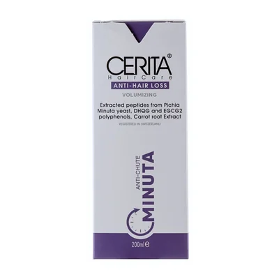 تصویر شامپو ضد ریزش مینوتا موهای خشک سریتا