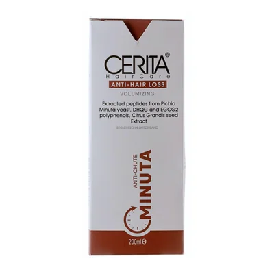 تصویر شامپو ضد ریزش موهای چرب مینوتا سریتا