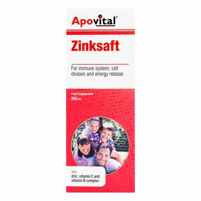 تصویر شربت زینک سافت آپوویتال