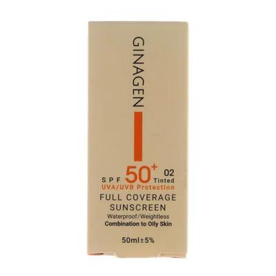 تصویر ضد آفتاب پوست چرب SPF50 ژیناژن