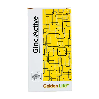 تصویر کپسول جینک اکتیو گلدن لایف