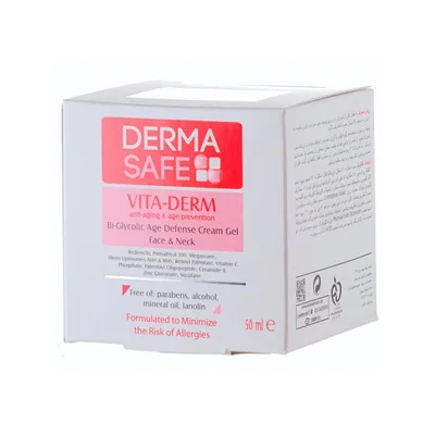 تصویر کرم ژل ضد چروک ویتادرم درماسیف