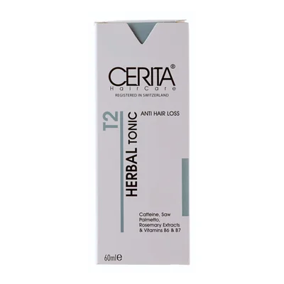تصویر تونیک گیاهی تقویت کننده موی سر T2 سریتا