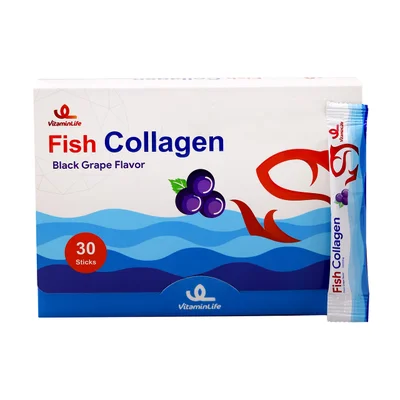 تصویر ساشه فیش کلاژن ویتامین لایف