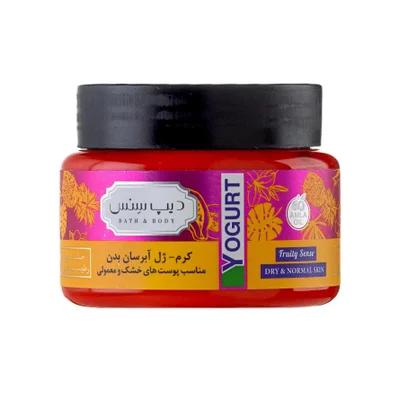 تصویر کرم ژل آبرسان پوست خشک و معمولی دیپ سنس