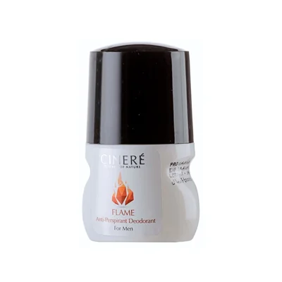 تصویر دئودورانت مردانه با رایحه گرم Flame سینره