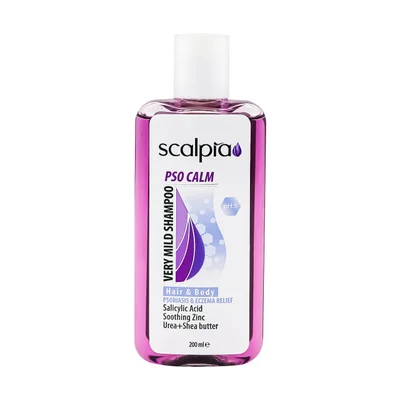 تصویر شامپو سر و بدن بسیار ملایم پوست حساس اسکالپیا