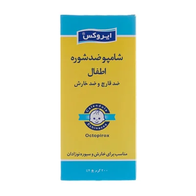 تصویر شامپو ضد شوره کودک ایروکس