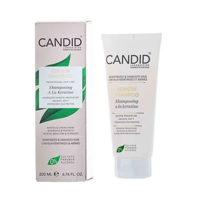 تصویر شامپو کراتینه بدون سولفات کاندید