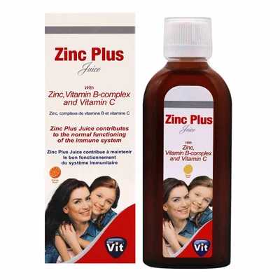 تصویر شربت زینک پلاس استار ویت