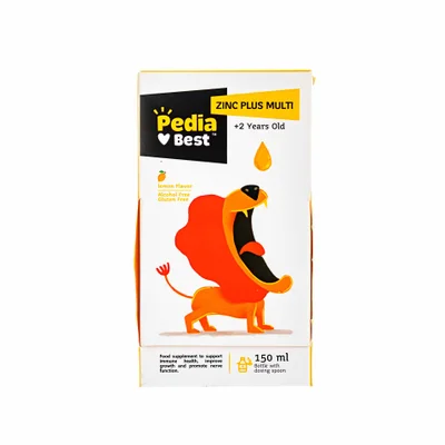 تصویر شربت زینک پلاس مولتی پدیابست