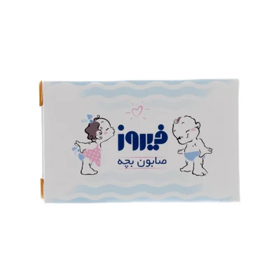 تصویر صابون بچه روغن نارگیل فیروز