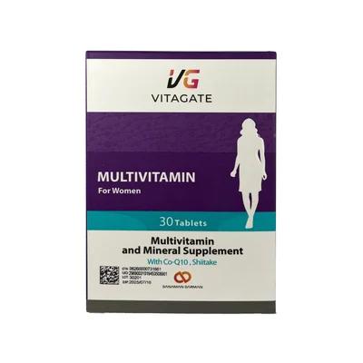 تصویر قرص مولتی ویتامین بانوان ویتاگیت