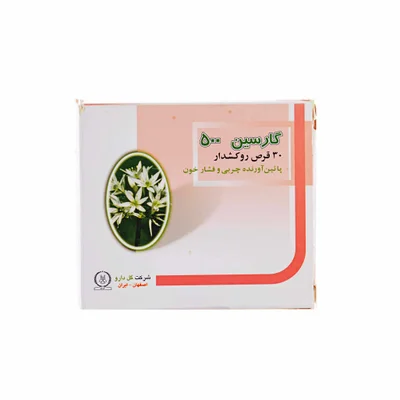تصویر قرص گارسین 500 گل دارو