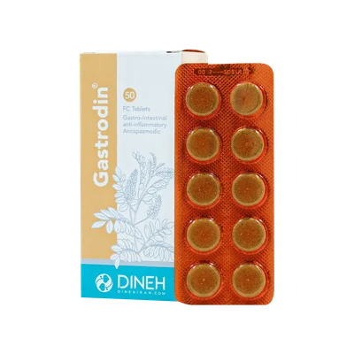 تصویر قرص گاسترودین دینه