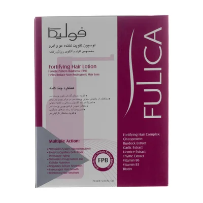 تصویر لوسیون تقویت‌ کننده مو و ابرو بانوان فولیکا