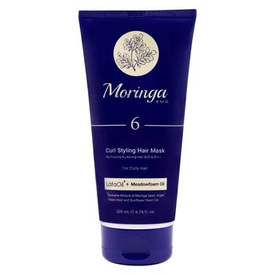 تصویر ماسک مو حالت دهنده موهای فر 6 مورینگا