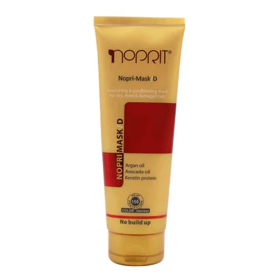 تصویر ماسک موی داخل حمام موهای آسیب دیده و رنگ شده نوپریت