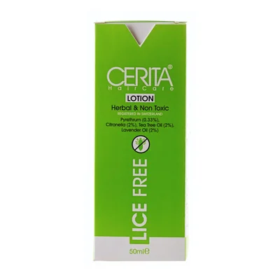 تصویر لوسیون ضد شپش لایس فری سریتا  