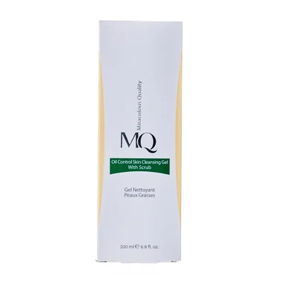 تصویر ژل شستشو و لایه بردار پوست چرب ام کیو