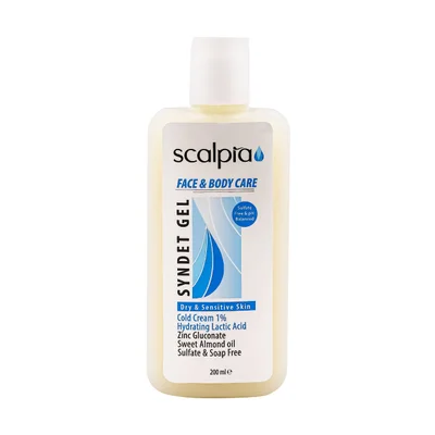 تصویر ژل شوینده غیر صابونی پوست خشک اسکالپیا