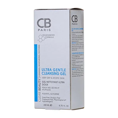 تصویر ژل شوینده ملایم پوست خیلی خشک سی بی پاریس