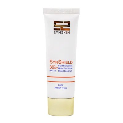 تصویر فلوئید ضد آفتاب رنگی SPF30 ساین شیلد ساین اسکین