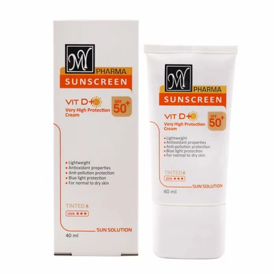 تصویر ضد آفتاب پوست خشک SPF50 سان سلوشن مای