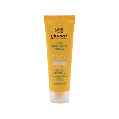 تصویر کرم ضد آفتاب بی رنگ SPF30 پوست حساس سینره