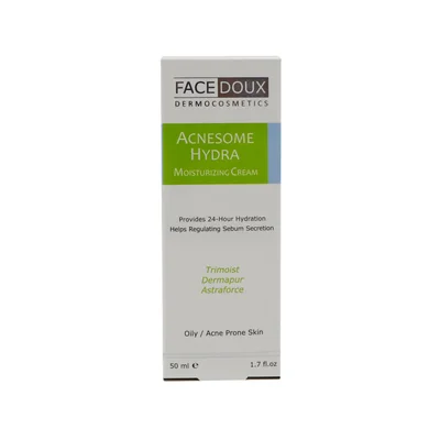 تصویر کرم مرطوب کننده پوست چرب آکنه زوم هیدرا فیس دوکس