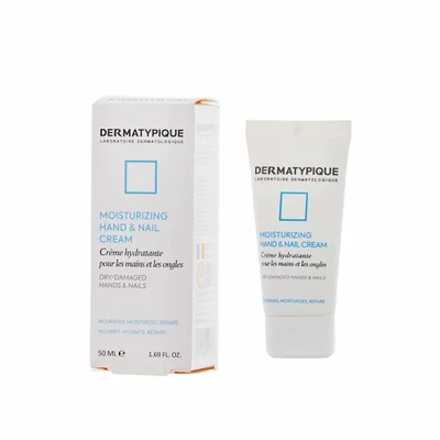 تصویر کرم مرطوب کننده دست و ناخن پوست خشک درماتیپیک