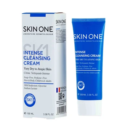 تصویر کرم پاک کننده پوست خیلی خشک اینتنس اسکین وان