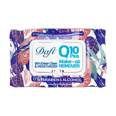 تصویر دستمال مرطوب پاک کننده آرایش کیوتن پلاس ضد حساسیت دافی